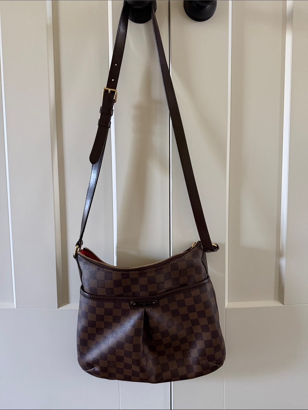 Louis Vuitton Damier Ebene Brown Crossbody Shoulder Bag - Picture 4 of 4